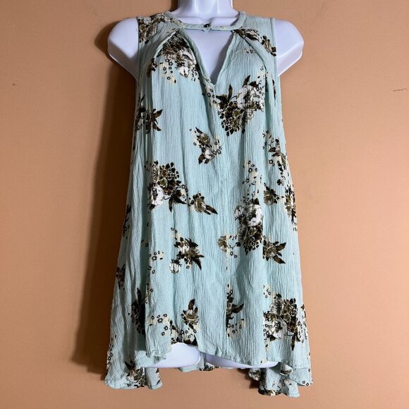 Free People Mint Combo Tunic/Dress - Picture 2 of 8